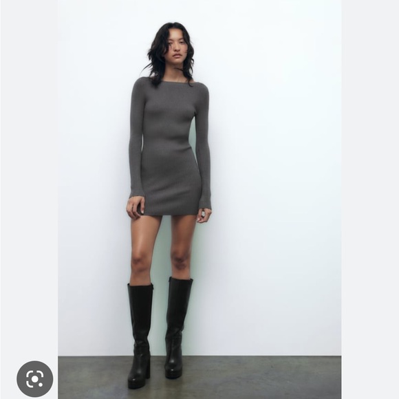 Zara Dresses & Skirts - Zara Rib Knit Dress